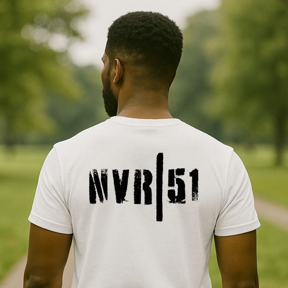 Canadian Maple Leaf + Never 51 | High Contrast Statement | Unisex Fit